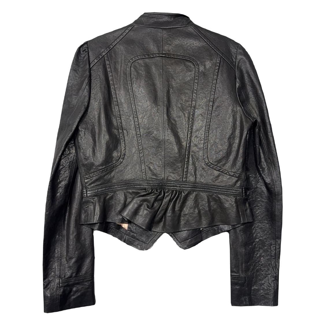 여성 빈티지 징 쉽스킨 양가죽 자켓 66 상품이미지2