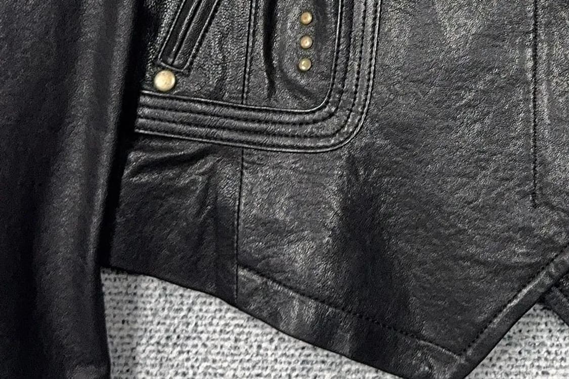 여성 빈티지 징 쉽스킨 양가죽 자켓 66 상품이미지6