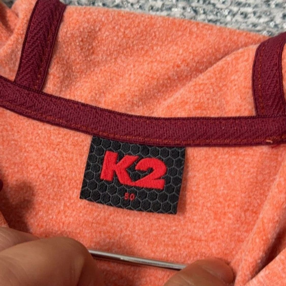 K2 여성 기능성 코랄 후드티 S 상품이미지3
