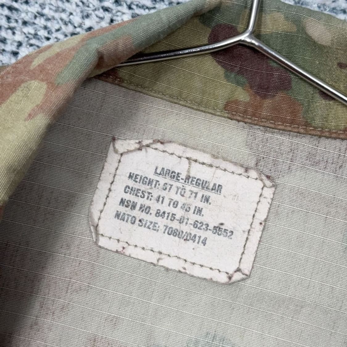 밀리터리 컴뱃 자켓 LARGE-REGULAR 상품이미지6