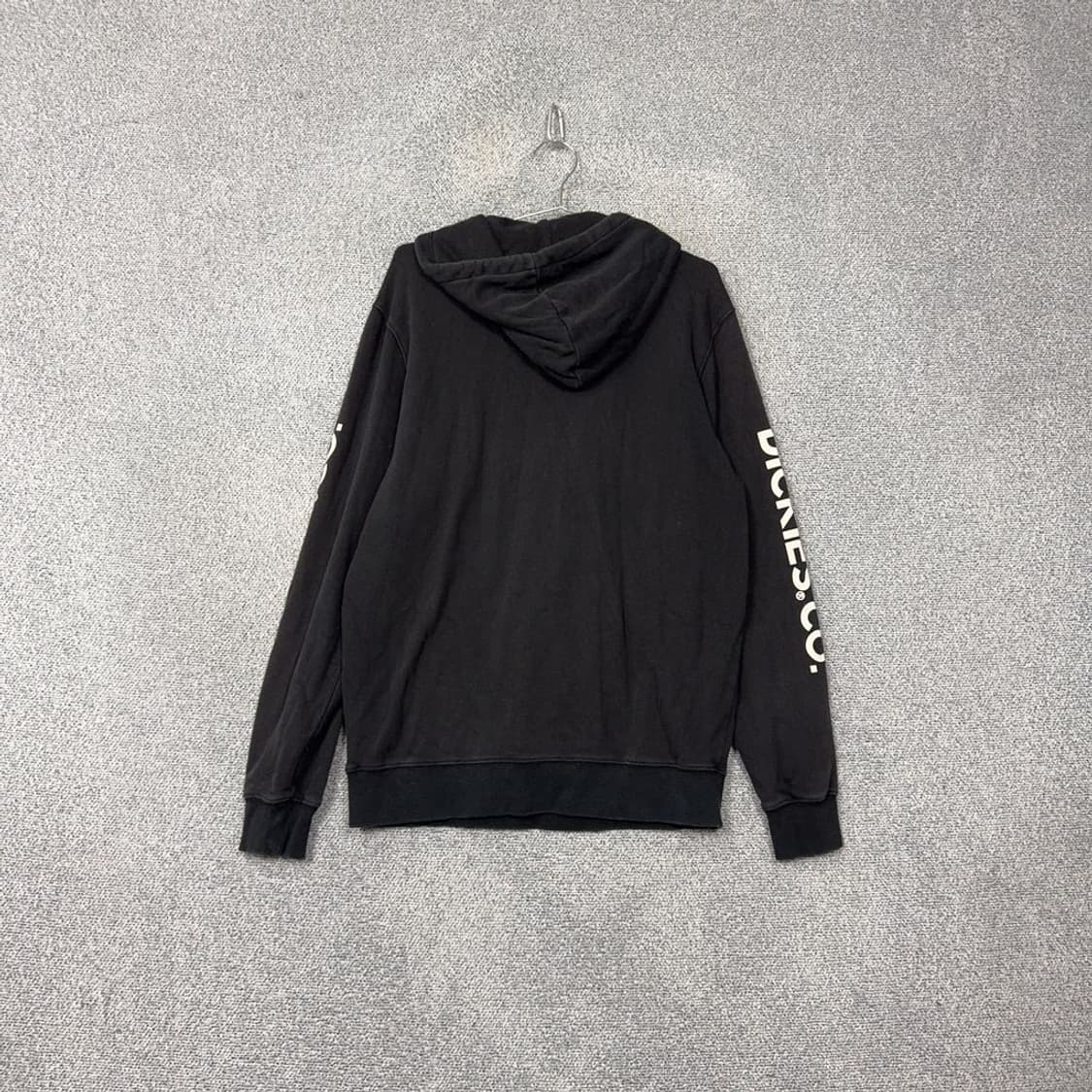 디키즈 블랙 심플 로고 후드티 X-LARGE 상품이미지2