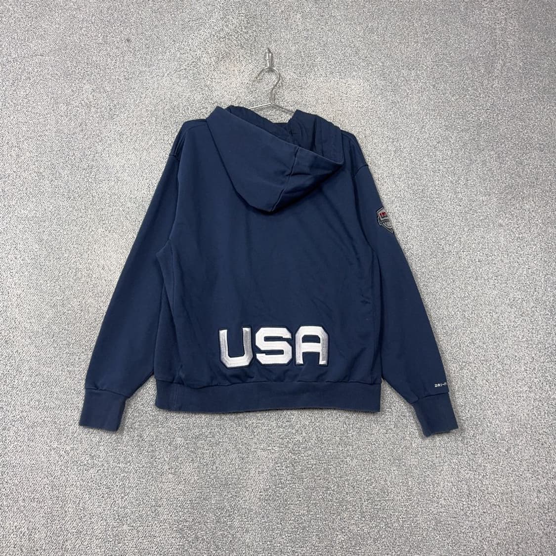 나이키 USA 성조기 네이비 후드티 L 상품이미지2