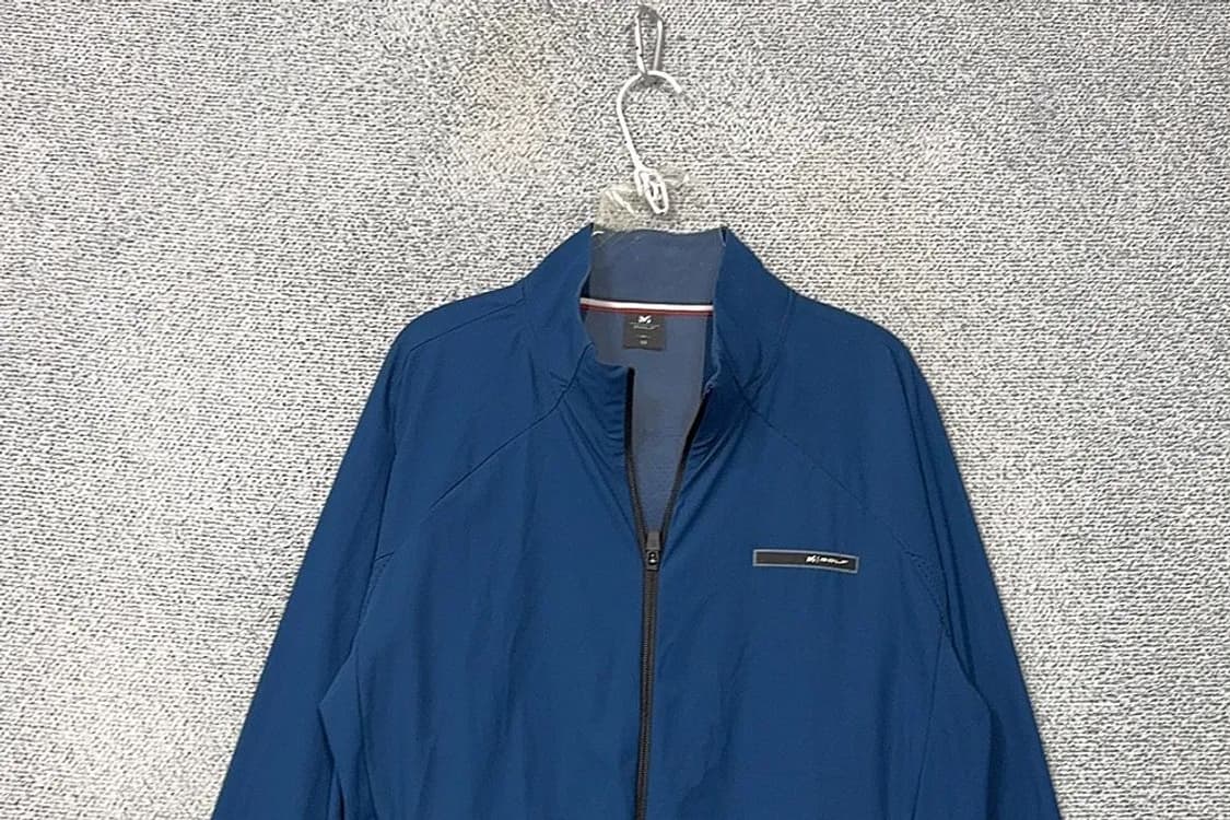 밀레 네이비 골프 기능성 집업 XL 상품이미지3