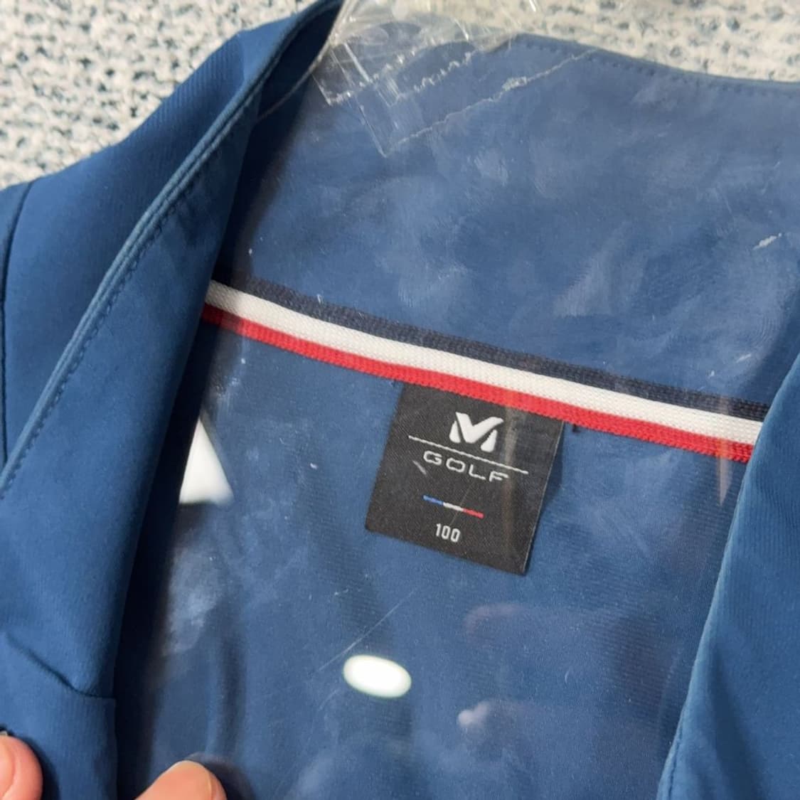 밀레 네이비 골프 기능성 집업 XL 상품이미지5