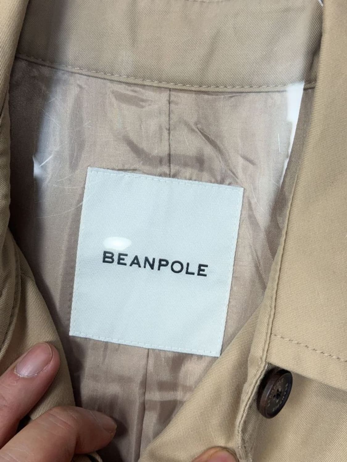 빈폴 베이지 여성 클래식 트렌치 코트 M 상품이미지7