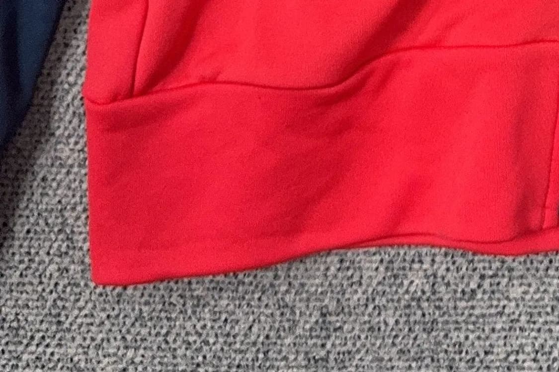 아디다스 레드 기능성 후드 집업 L 상품이미지7