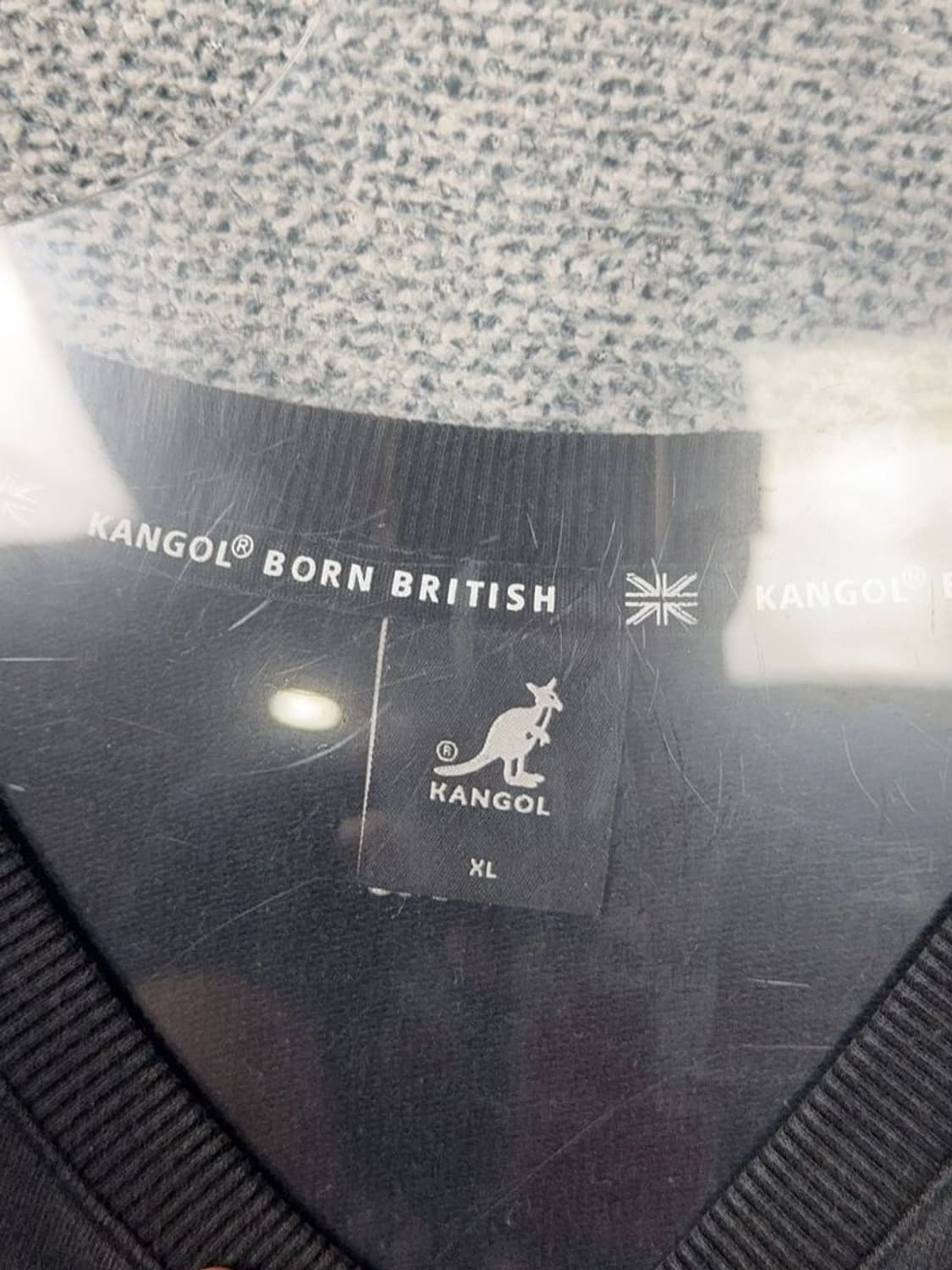 캉골 그레이 로고 맨투맨 XL 상품이미지8