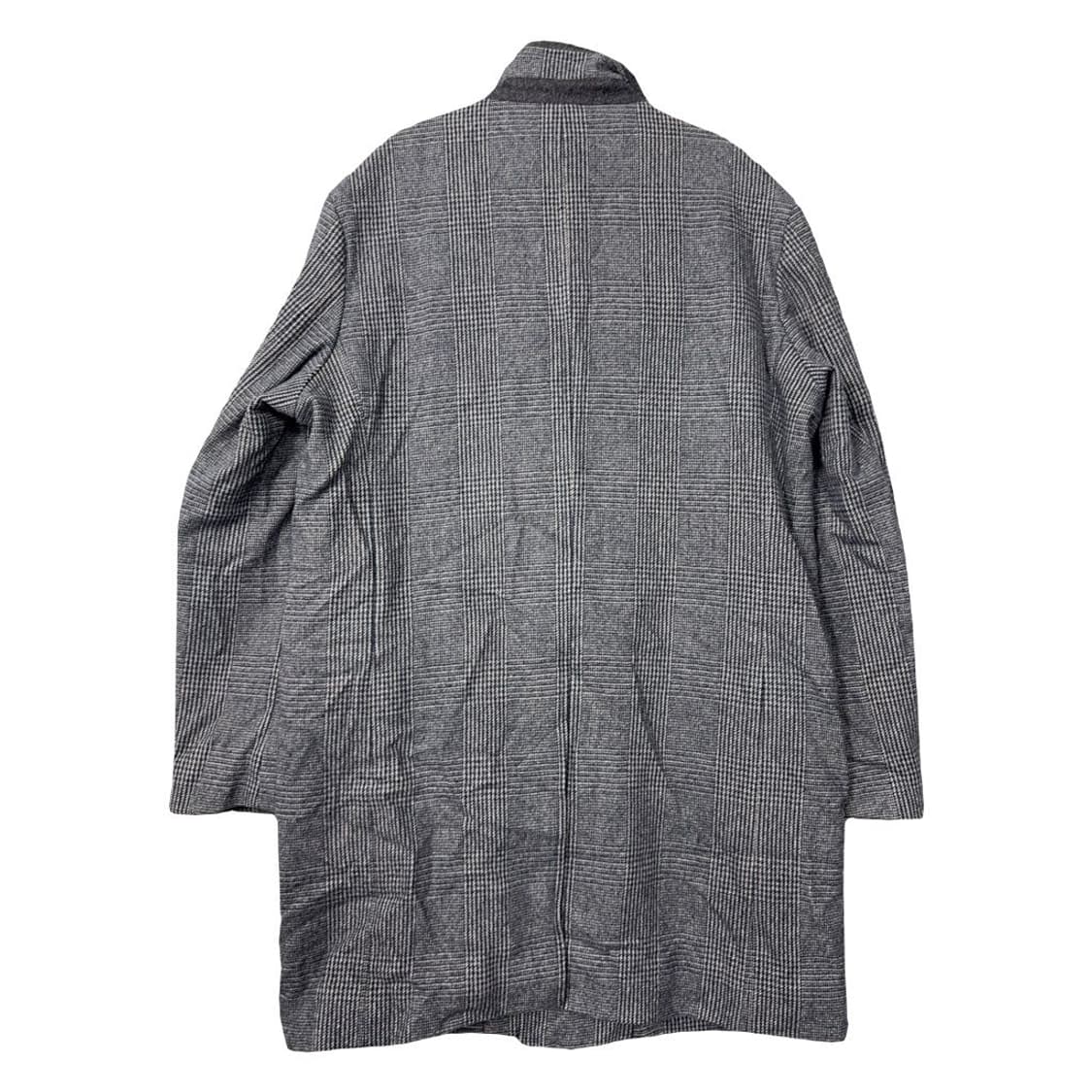 캠브릿지 멤버스 체크 그레이 클래식 울 코트 XL 상품이미지2