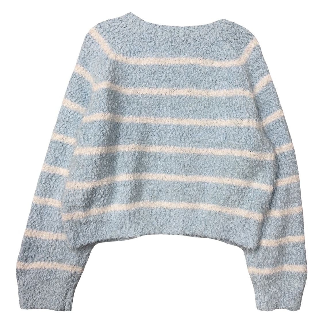 미쏘 스트라이프 라이트 블루 니트 M 상품이미지2