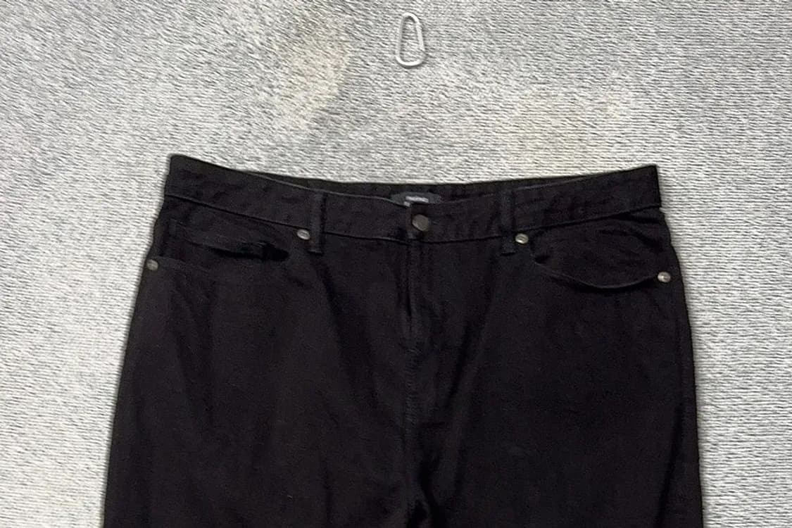 무신사스탠다드 블랙 데님팬츠 38 상품이미지3
