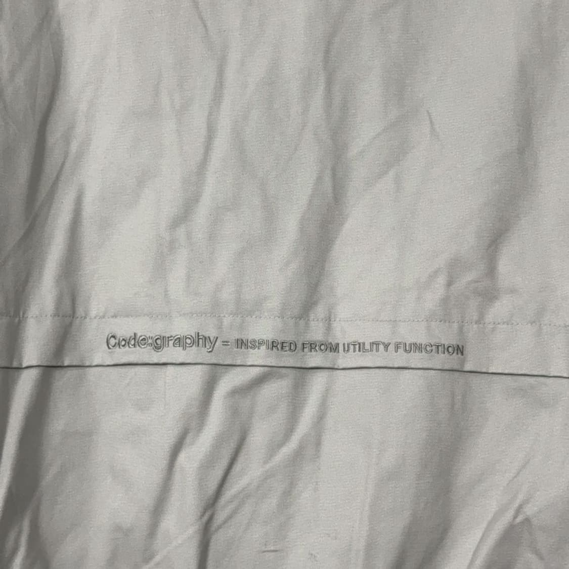 코드그라피 캐주얼 빅포켓 나일론 블루종 자켓 M 상품이미지3