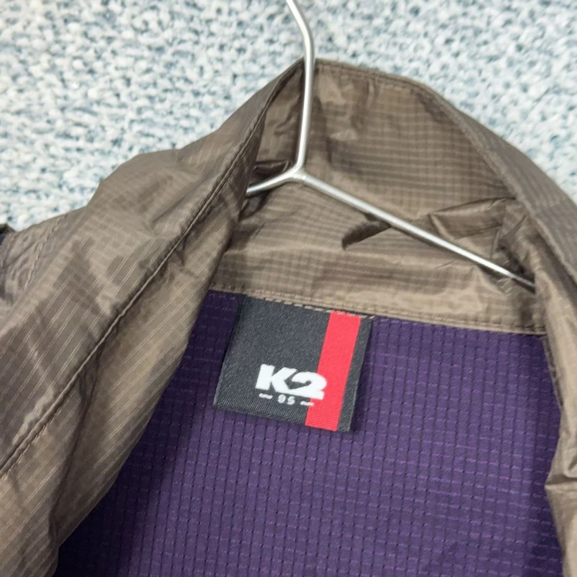 K2 등산 브라운 바람막이 95 상품이미지5