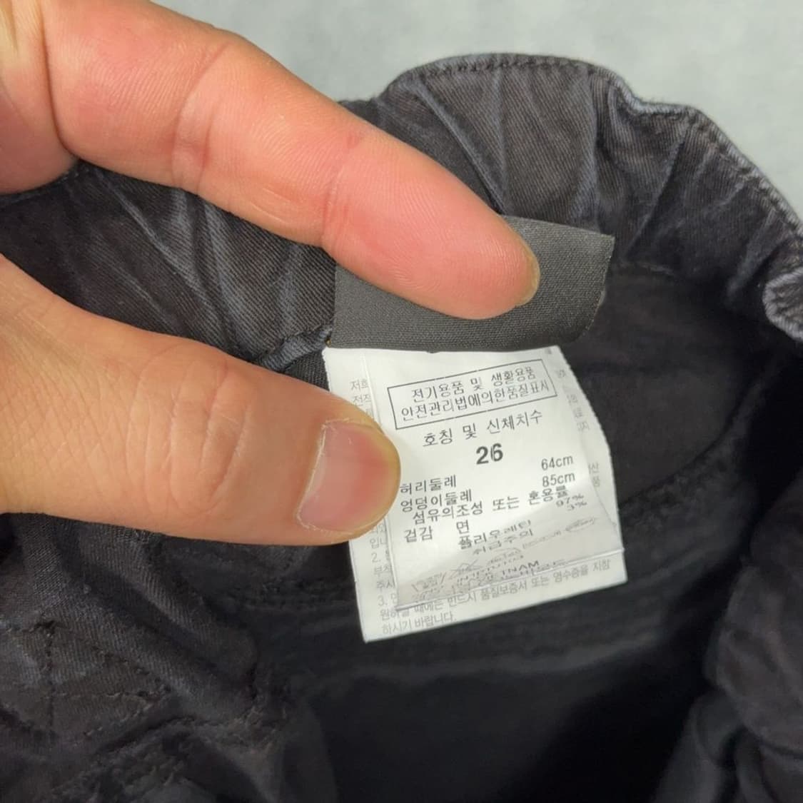 지프 블랙 빈티지 카고바지 26 상품이미지6