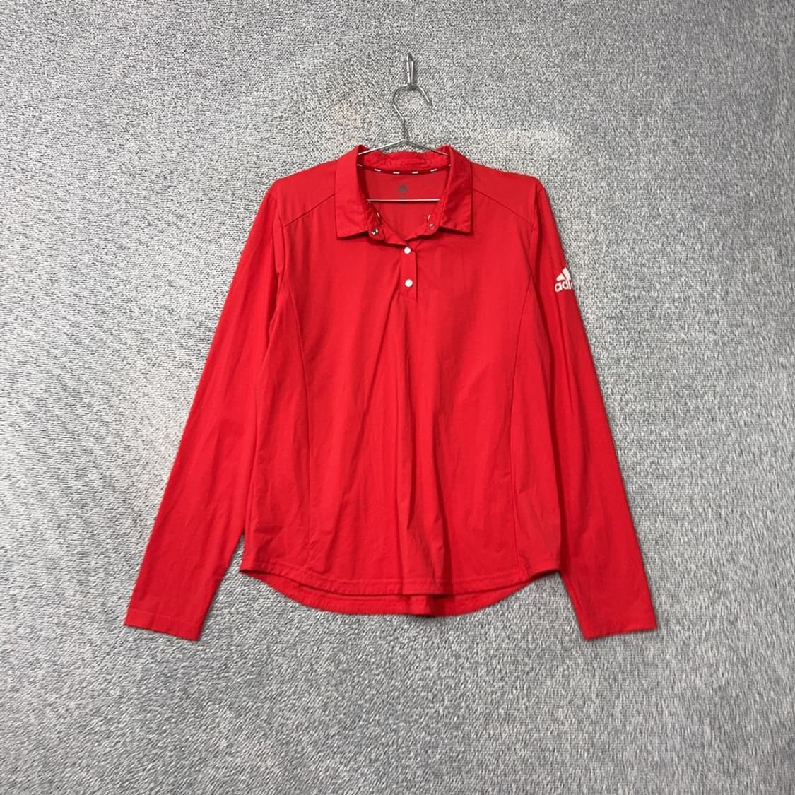 아디다스 레드 골프 기능성 긴팔 카라티 2XL 상품이미지1