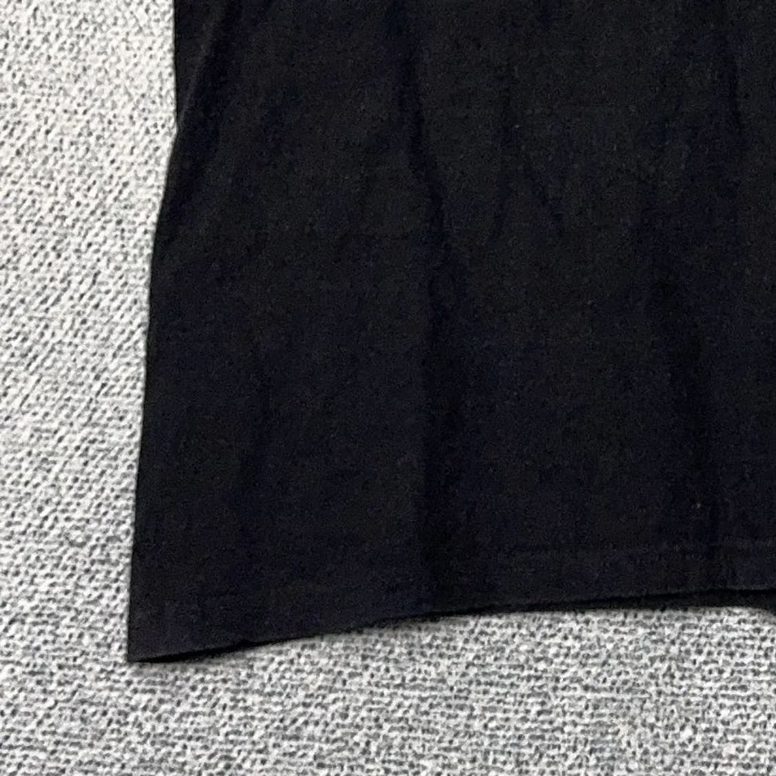 플루크 백프린팅 블랙 반팔 티 XL 상품이미지3