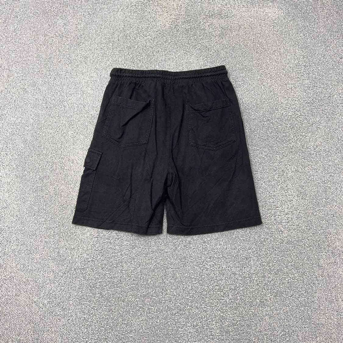 지프 블랙 로고 카고 반바지 L(100) 상품이미지2