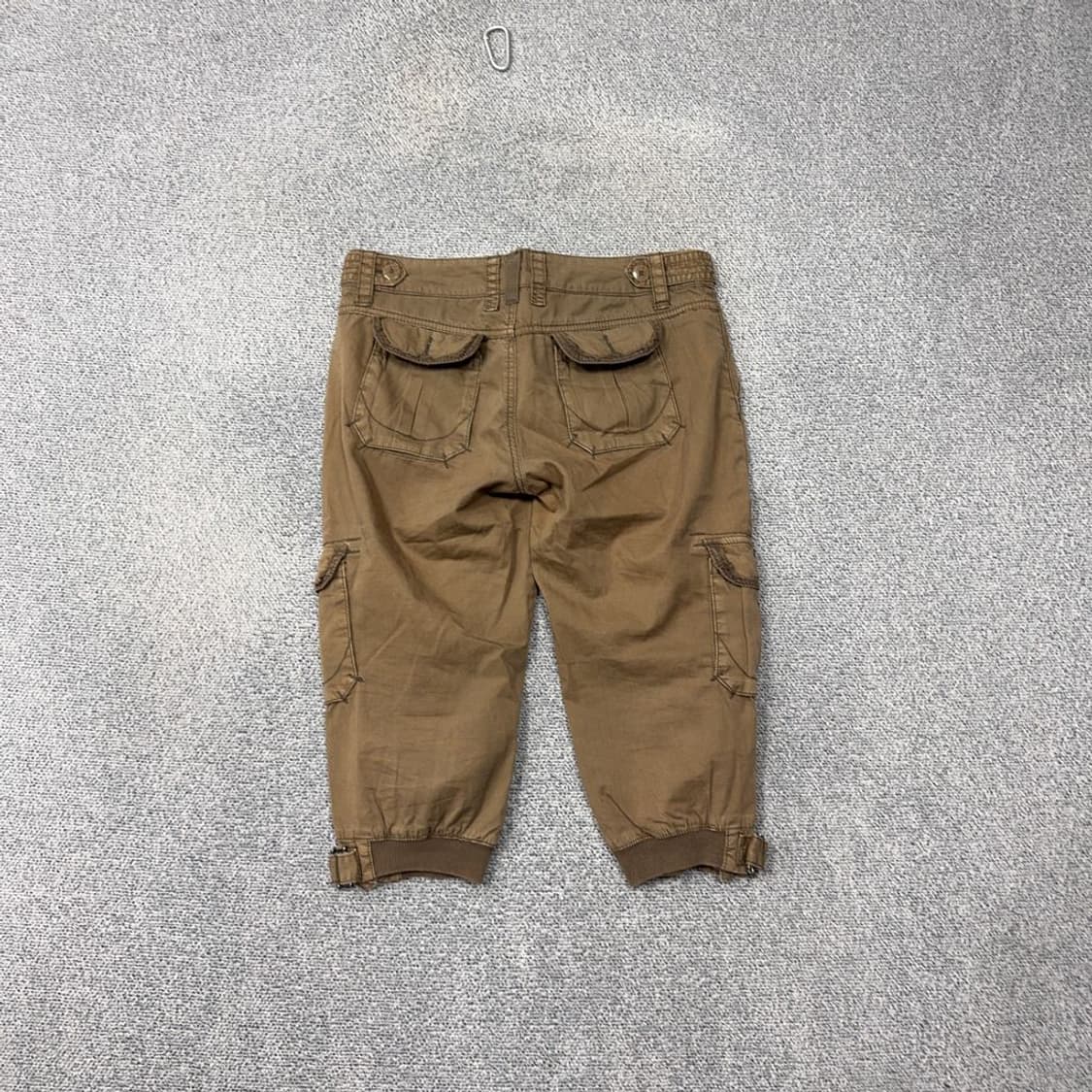 빈티지 브라운 카고 5부 팬츠 36 상품이미지2