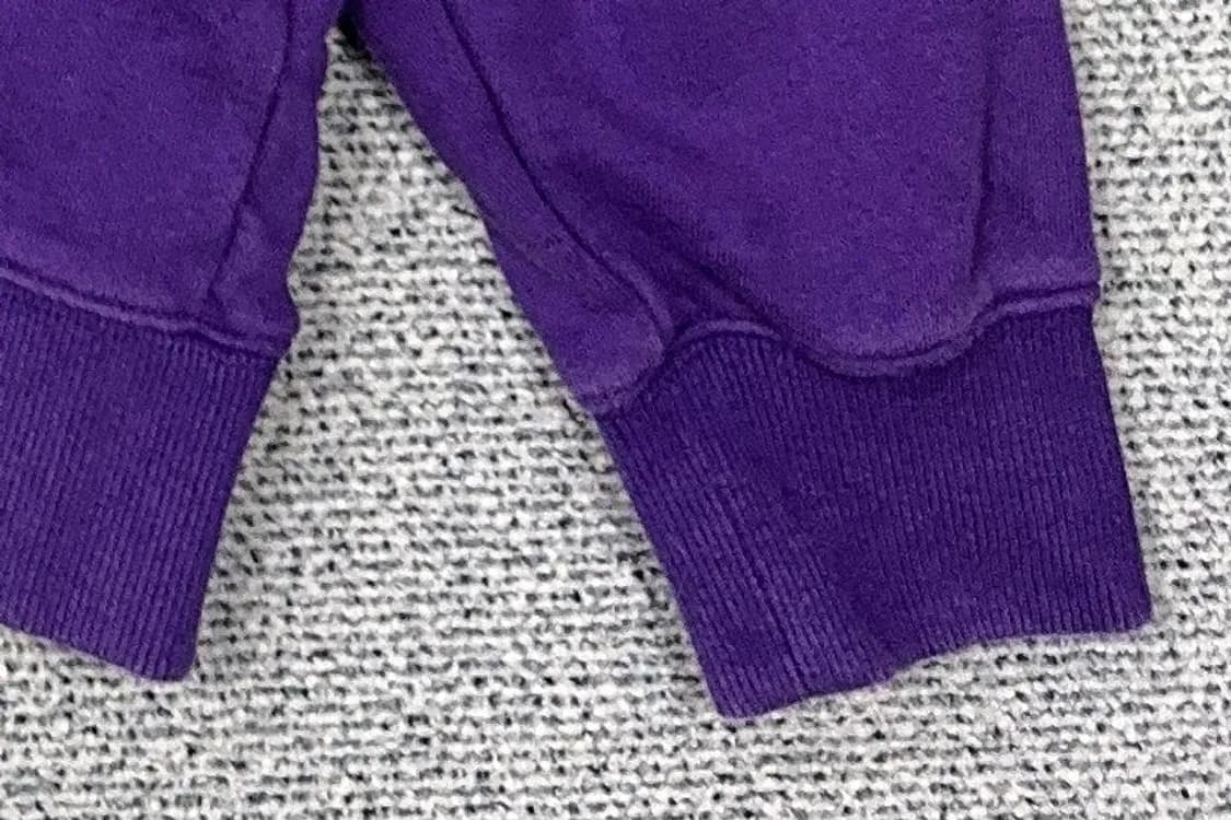 믹스투믹스 캐주얼 오버핏 프린팅 퍼플 후드티 F 상품이미지6