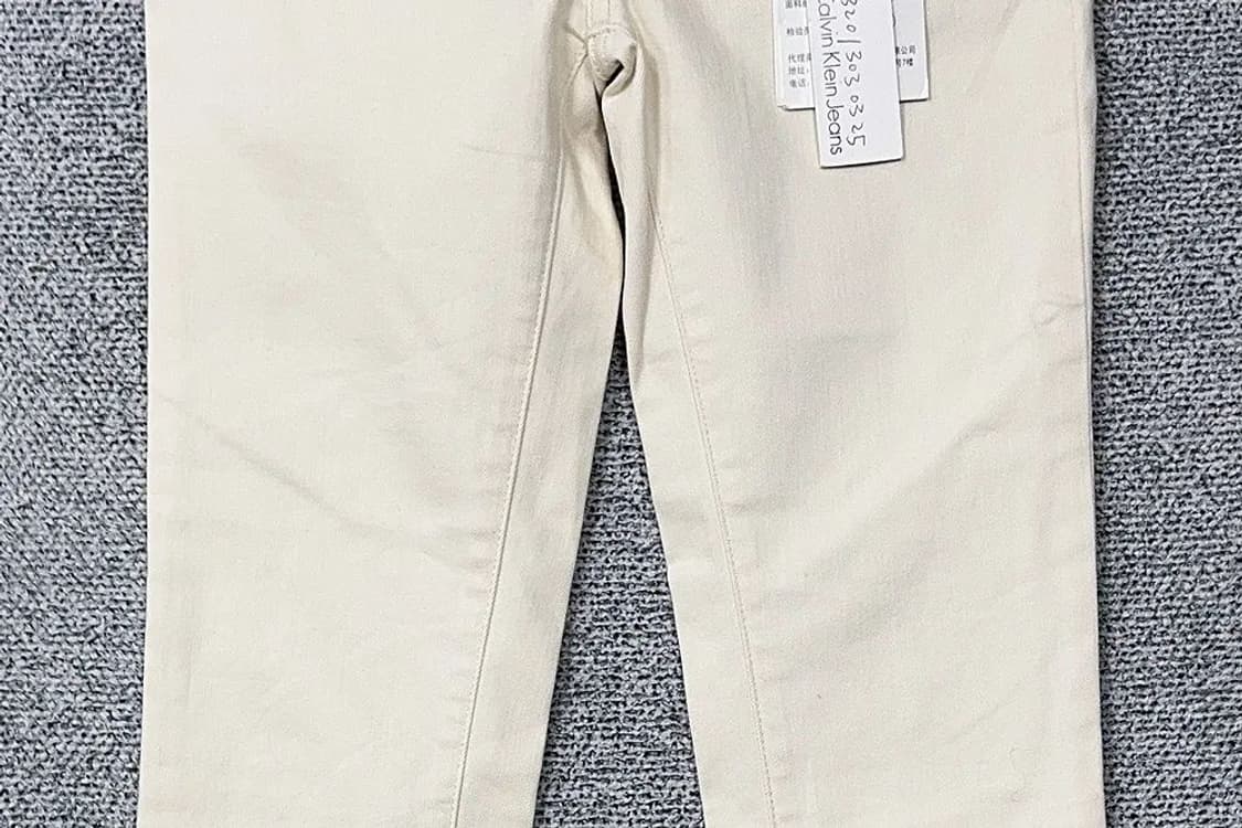 [새상품]캘빈클라인 크림 청바지 25x32/25x32/C35 L32 TALLA:C25 L32 상품이미지4