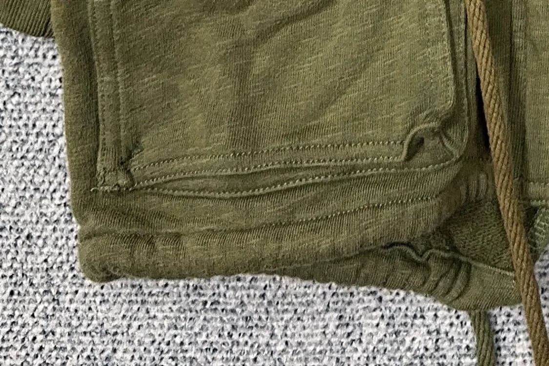 폴로 피쉬테일 빈티지 패치 후드 야상 자켓 XXS 상품이미지6