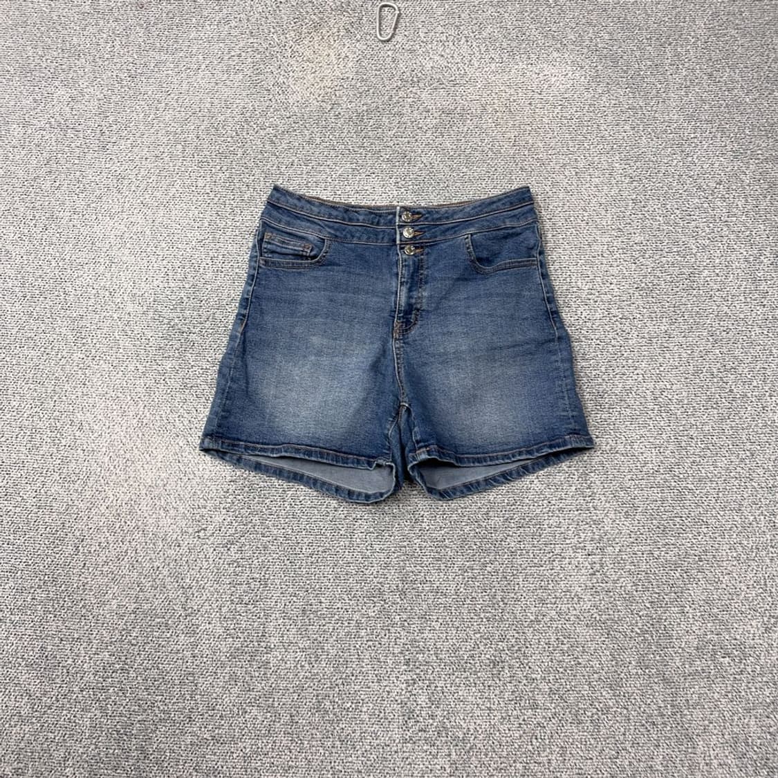 게스 네이비 캐주얼 데님 반바지 165/70A 상품이미지1