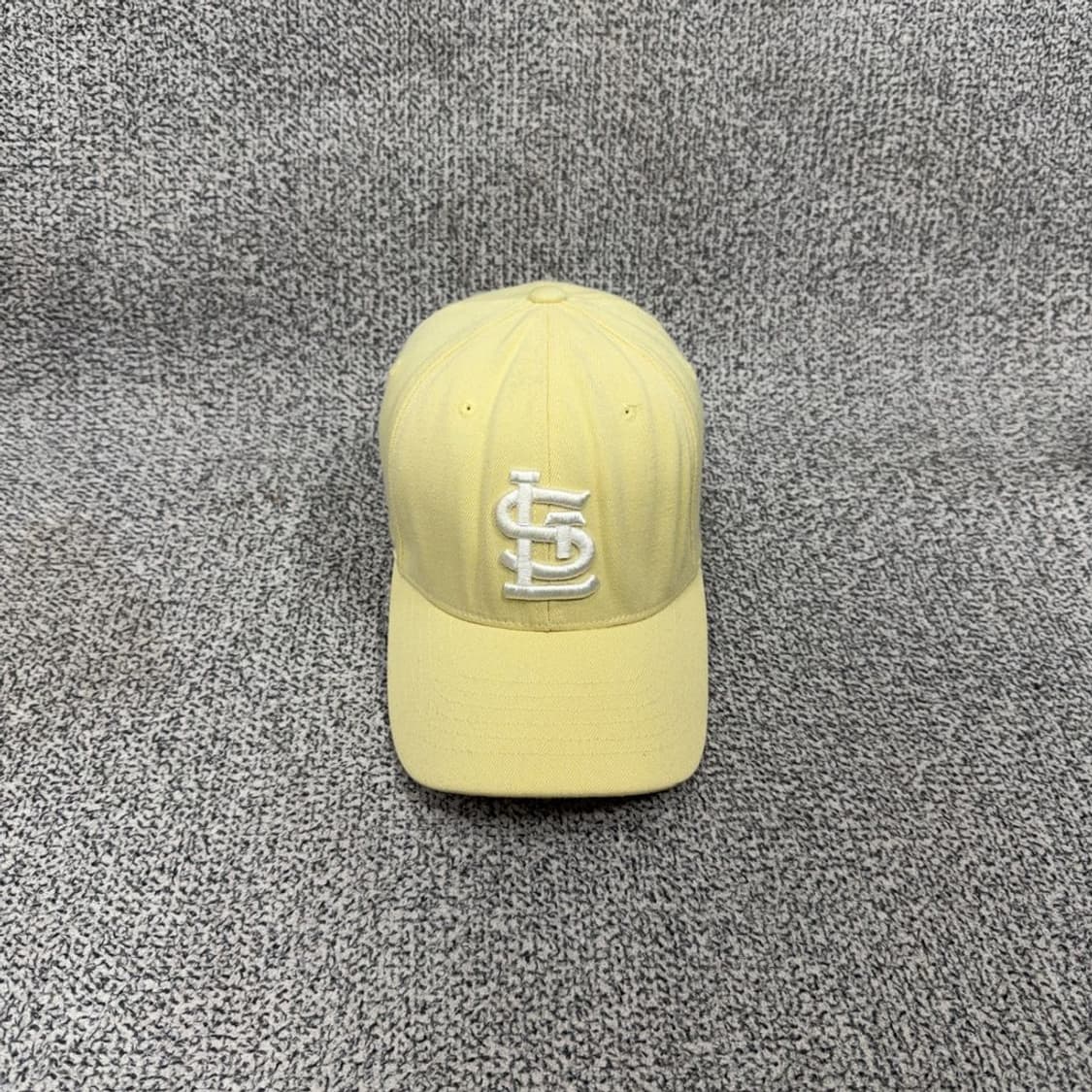 MLB 세인트 루이스 자수 로고 옐로우 볼캡 XS-S 상품이미지1