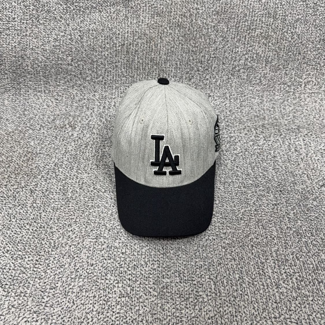 MLB LA다저스 로고 라이트 그레이 캡 XS-S 상품이미지1