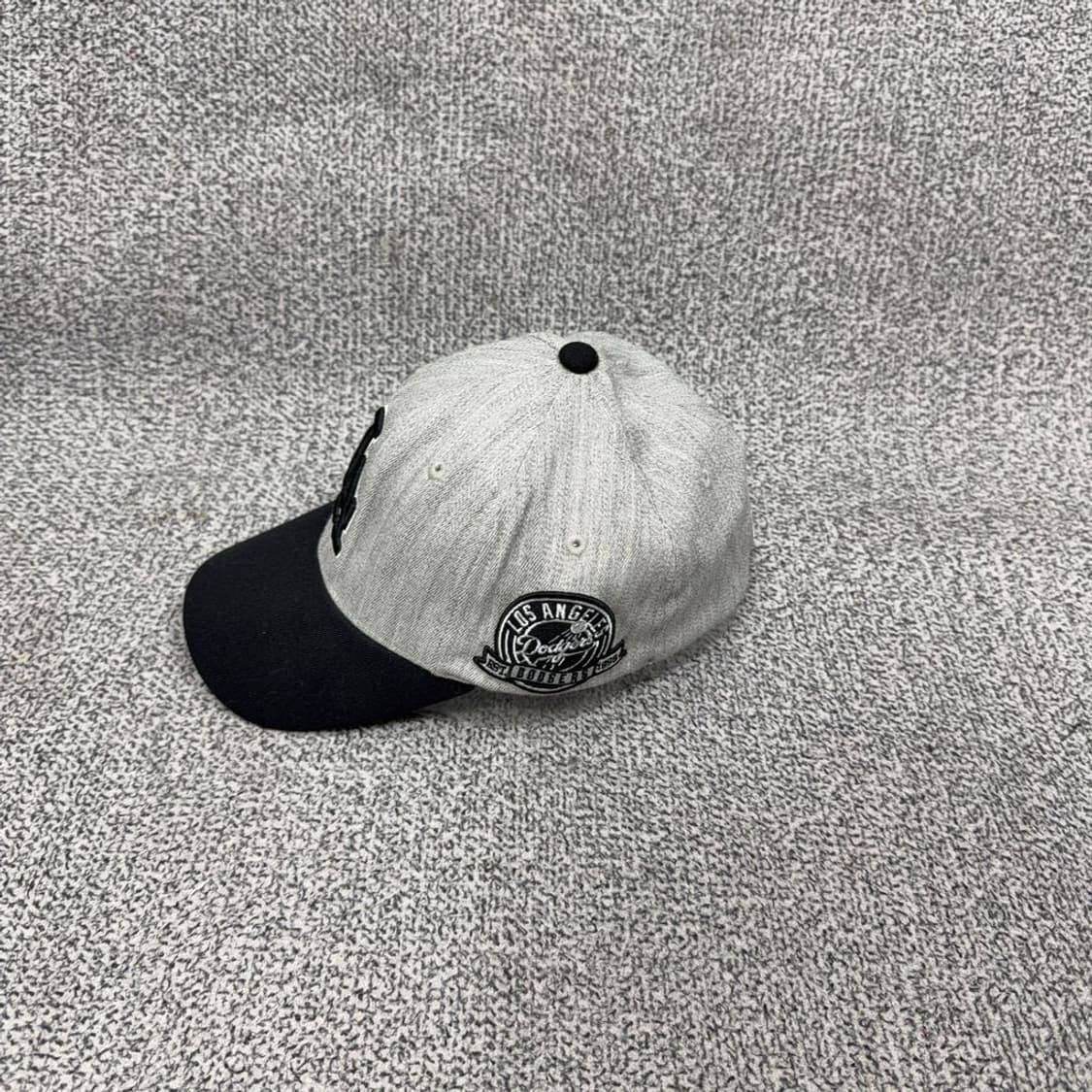 MLB LA다저스 로고 라이트 그레이 캡 XS-S 상품이미지3