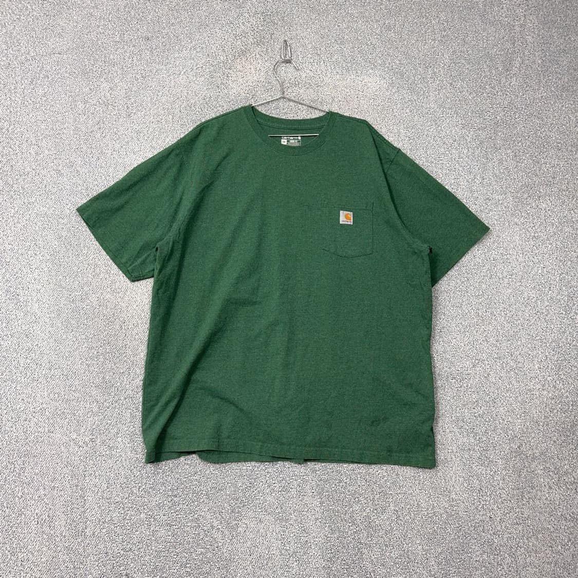 칼하트 그린 루즈핏 오버 사이즈 빈티지 반팔 티 2XL 상품이미지1