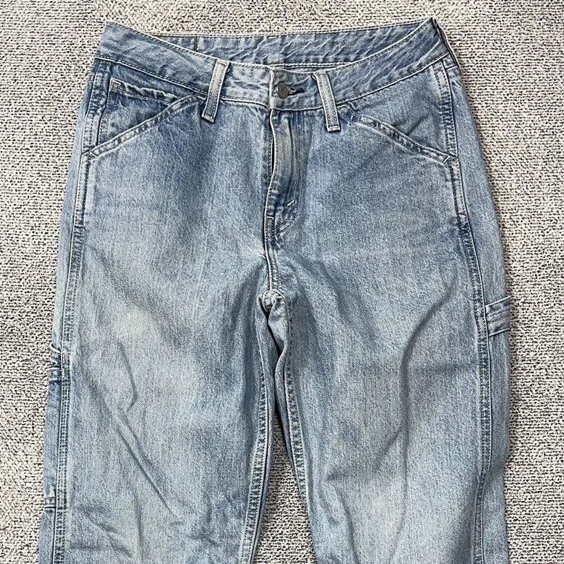 리바이스 빈티지 워싱 연청바지 W 28 L 32 상품이미지3