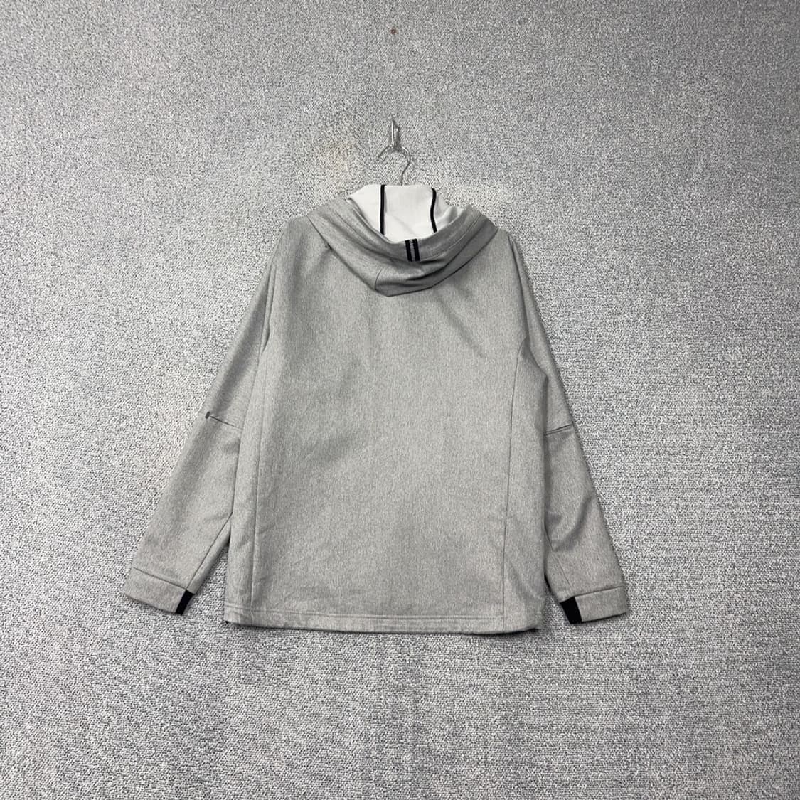 뉴발란스 라이트 그레이 후드 집업 105(XL) 상품이미지2