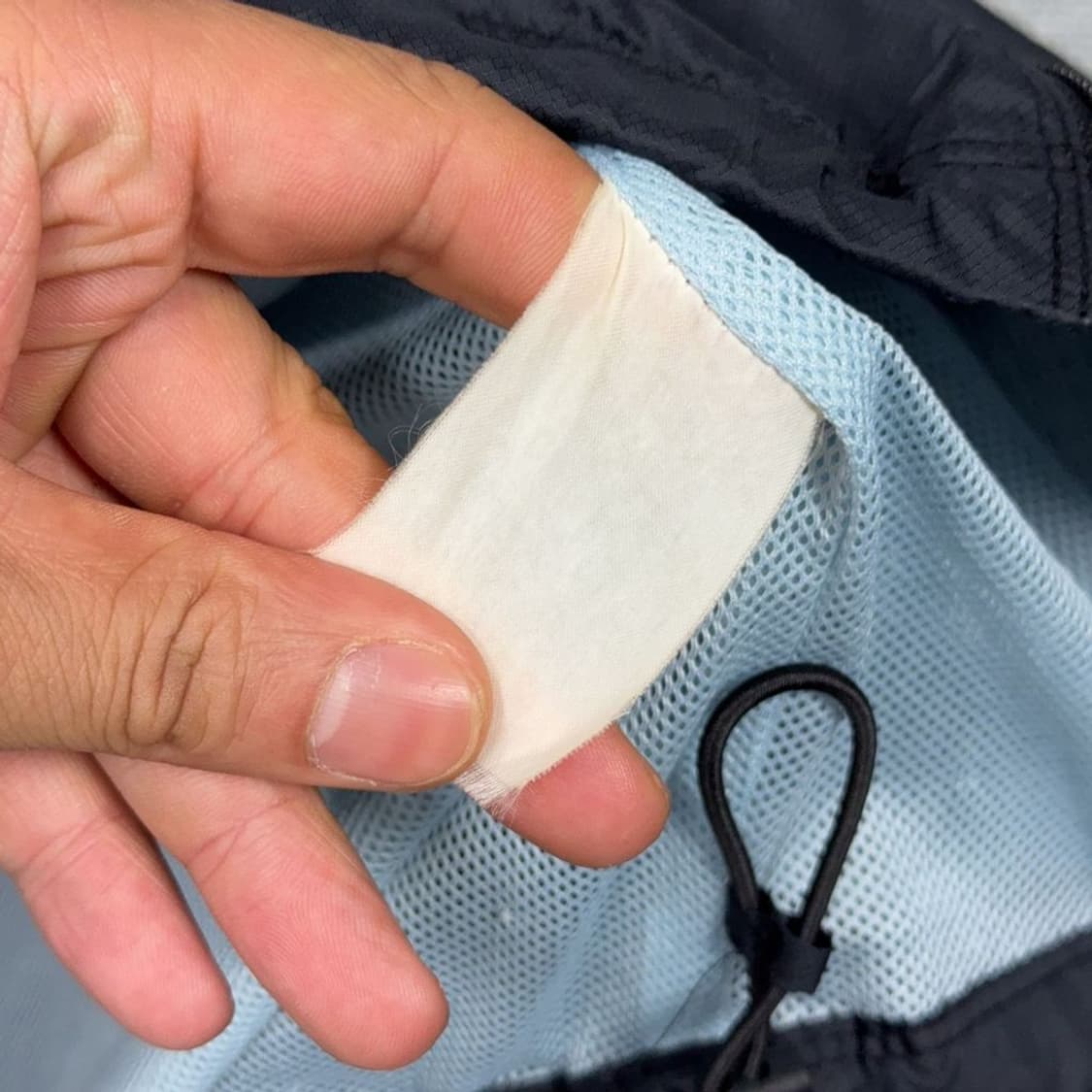리복 네이비 로고 바람막이 95 상품이미지4