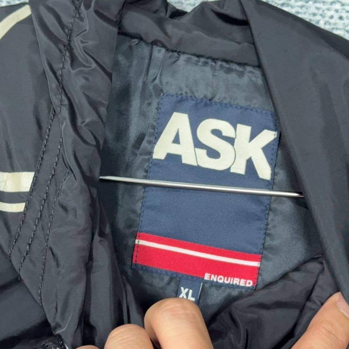AKS 스펠 로고 윈드 브레이커 바람막이 XL 상품이미지4
