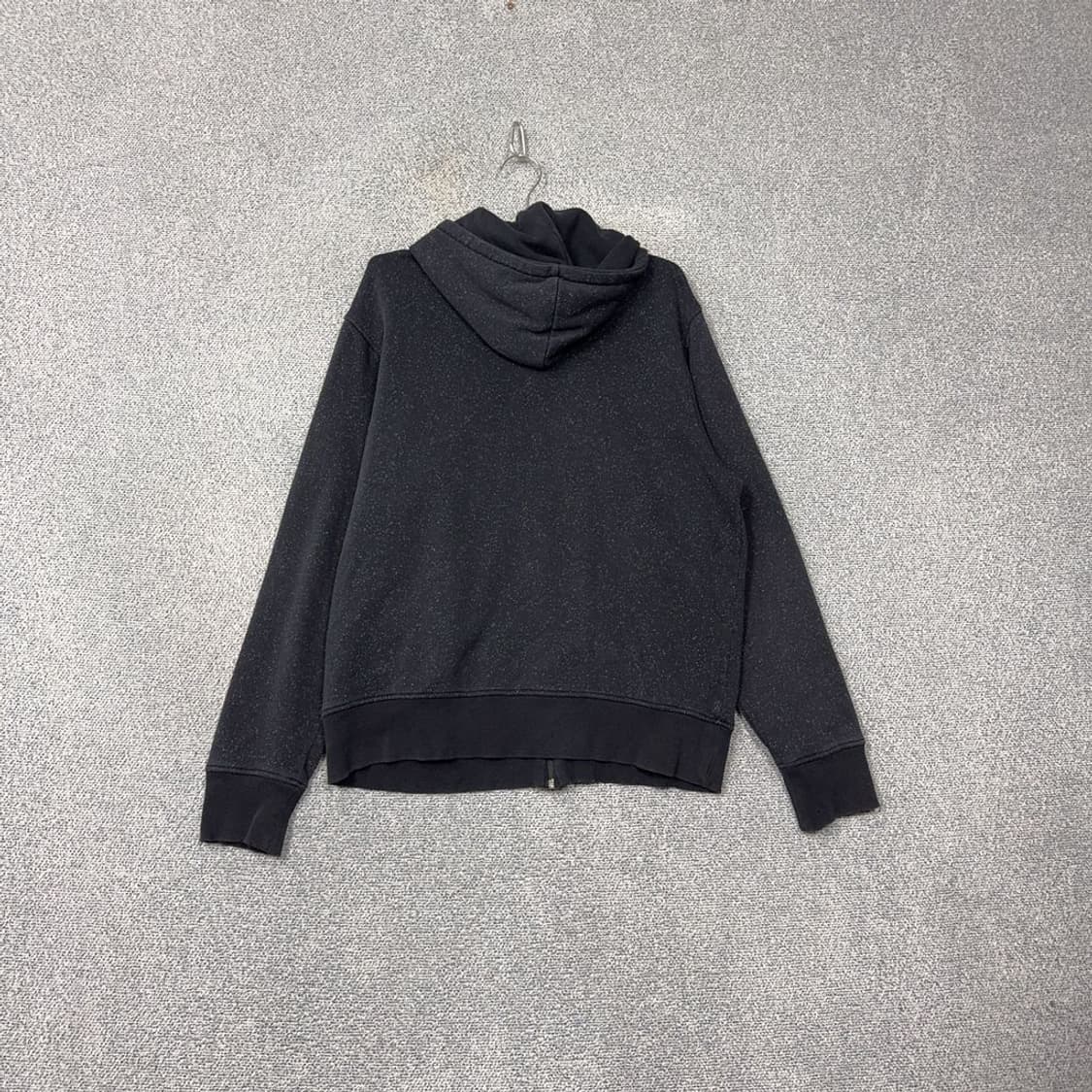 나이키 스우시 프린팅 블랙 후드 집업 XL 상품이미지2