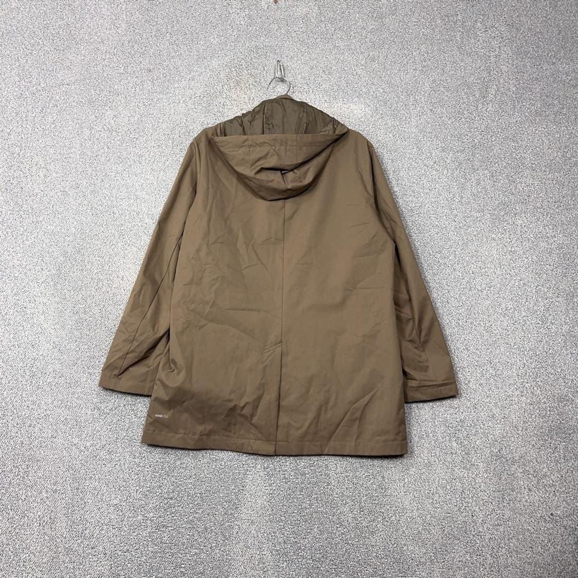 푸마 브라운 후드 롱 바람막이 XL 상품이미지2