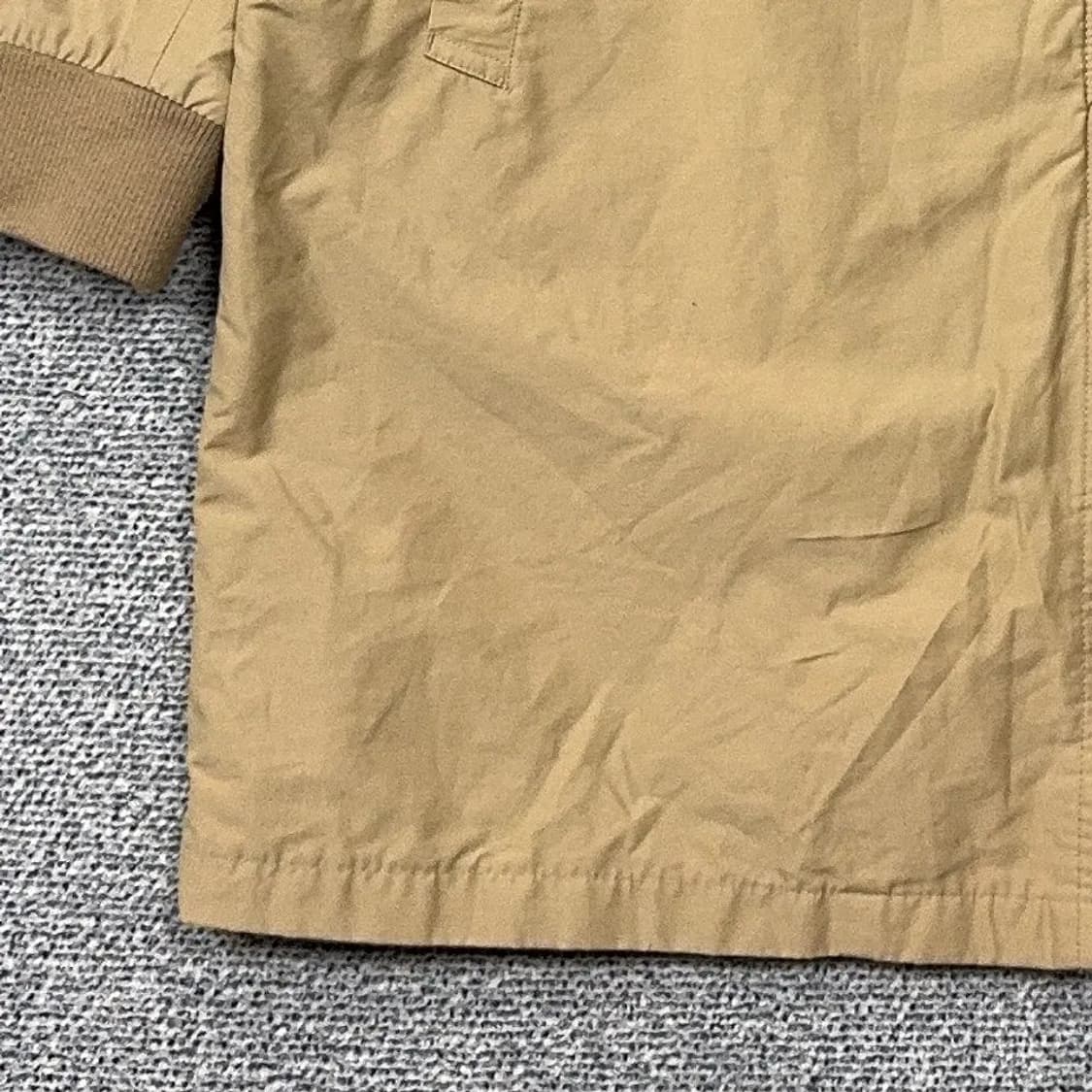 게스 베이지 빈티지 블루종 코트 XL 상품이미지5
