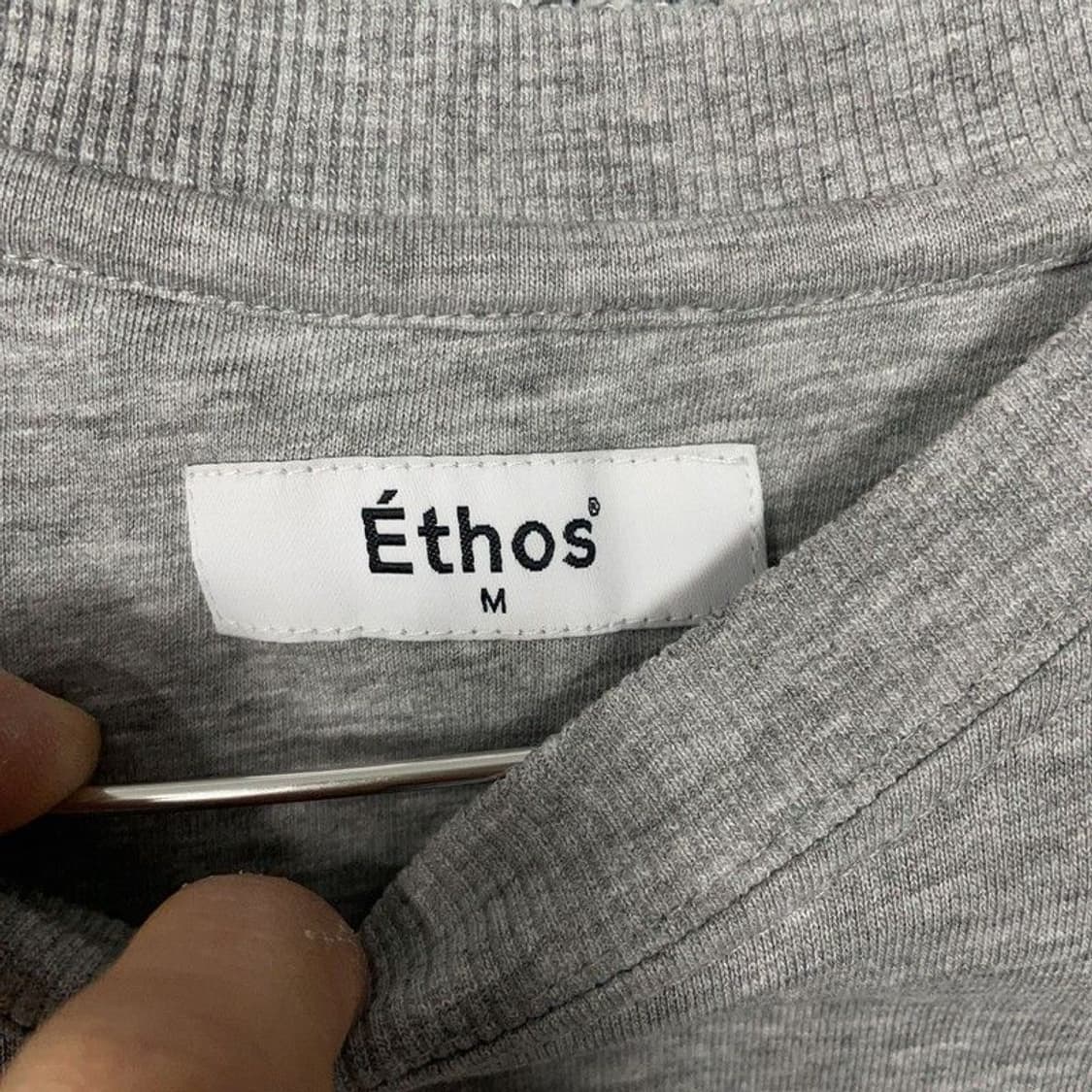 ETHOS 에토스 무지 긴팔티 M 상품이미지5