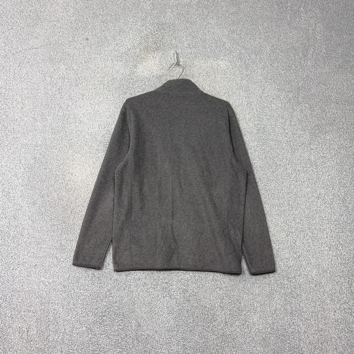 디키즈 그레이 로고 플리스 후리스 LARGE 상품이미지2