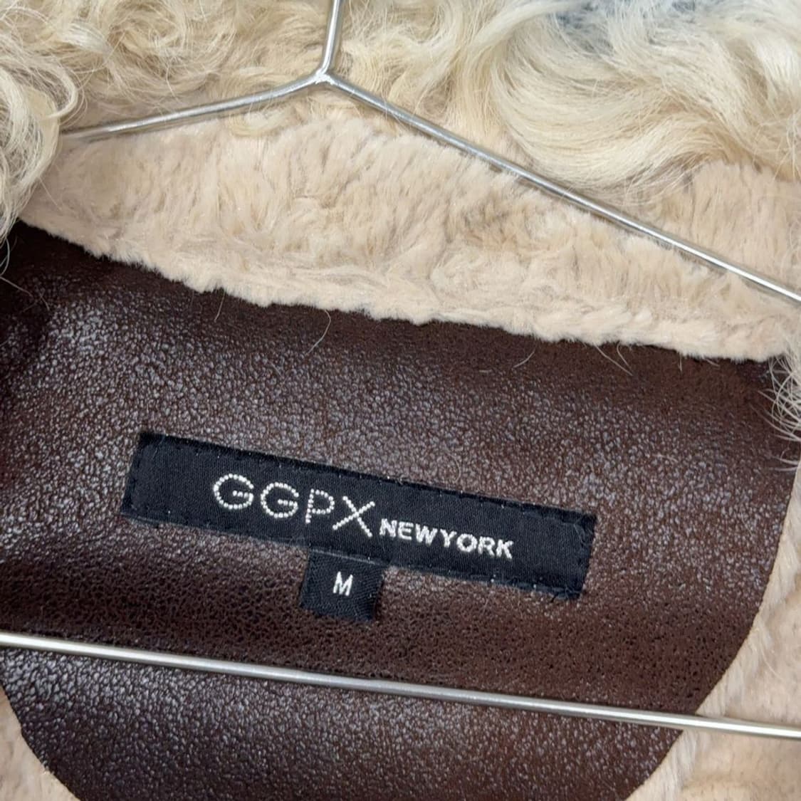 GGPX 뉴욕 여성 브라운 무스탕 자켓 M 상품이미지3