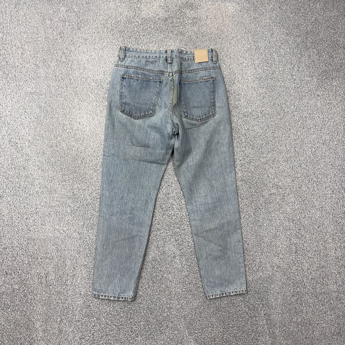 플랙진 밀란 연청 캐주얼 크롭진 M 상품이미지2
