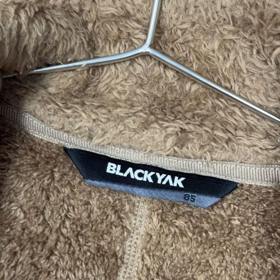 블랙야크 브라운 플리스 후리스 85 상품이미지5