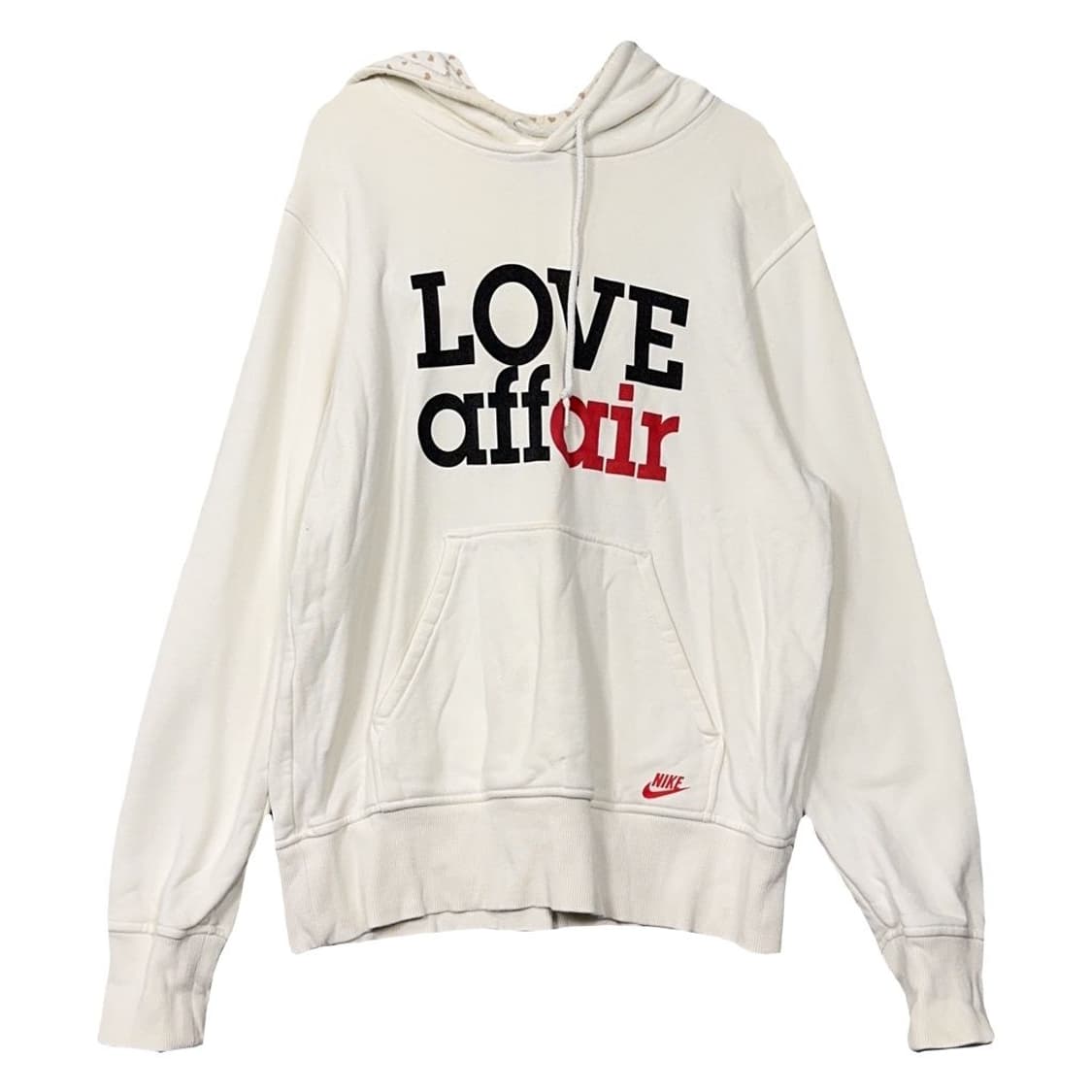 나이키 프린팅 크림 후드티 M 상품이미지1