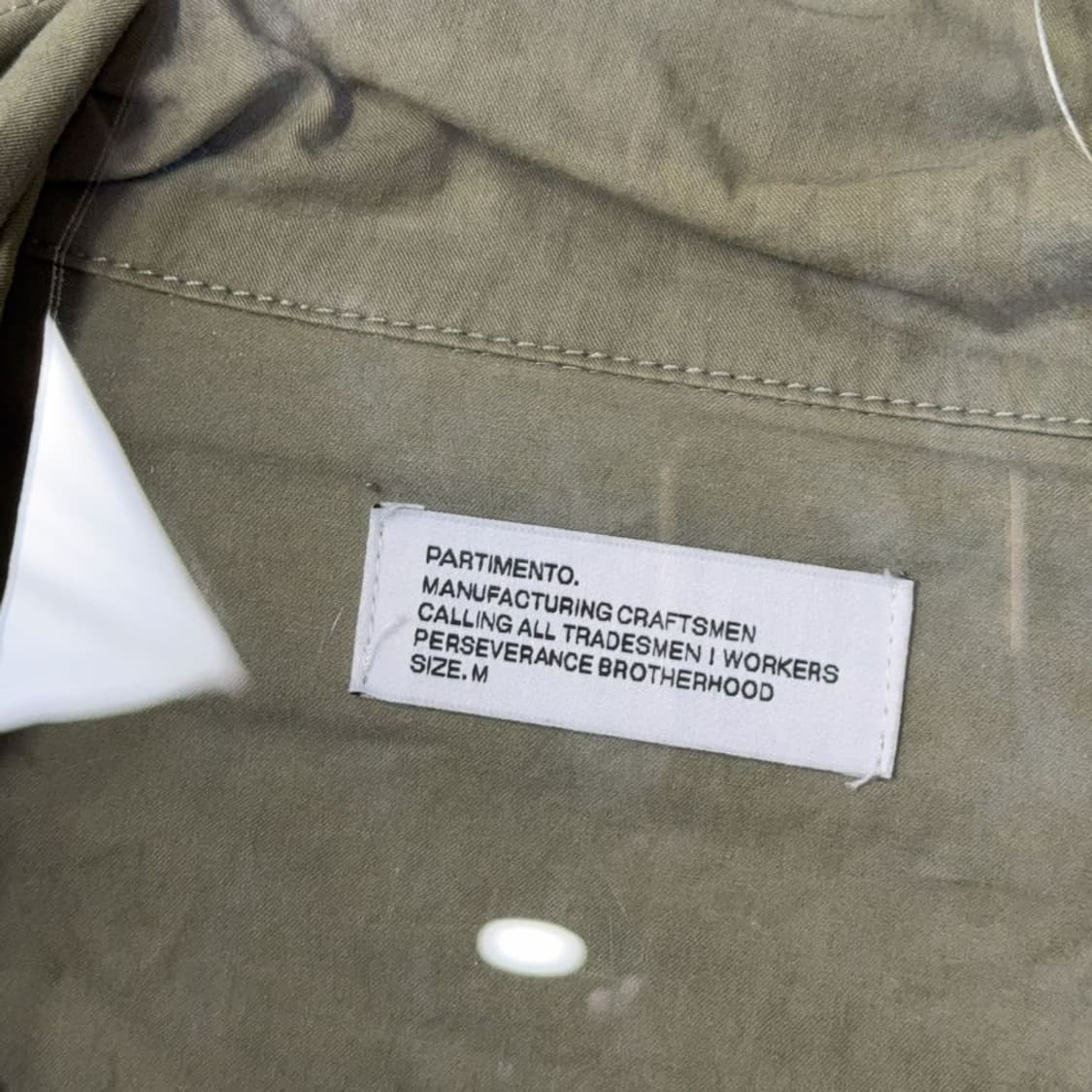 파르티멘토 카키 쿼드포켓 야상 필드 자켓M 상품이미지3