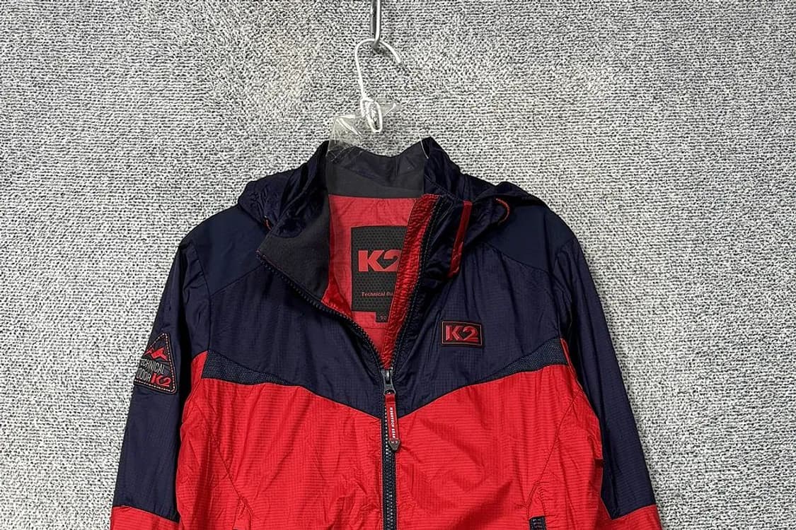 K2 레드 로고 기능성 후드 바람막이 90 상품이미지3