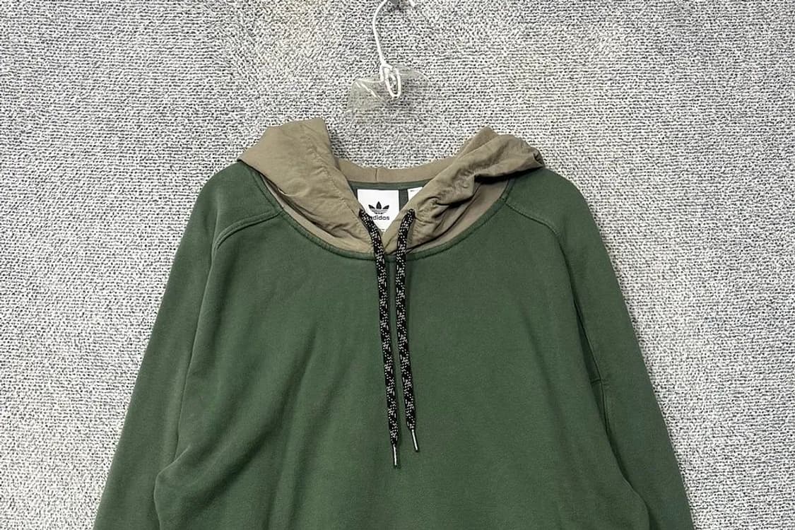 아디다스 카키 후드티 XXXL 이상 상품이미지3