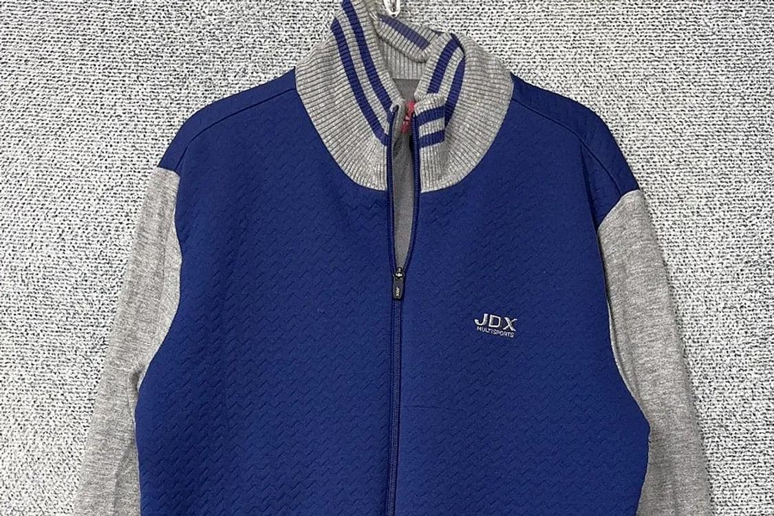 JDX 네이비 골프 니트 집업 095 상품이미지3