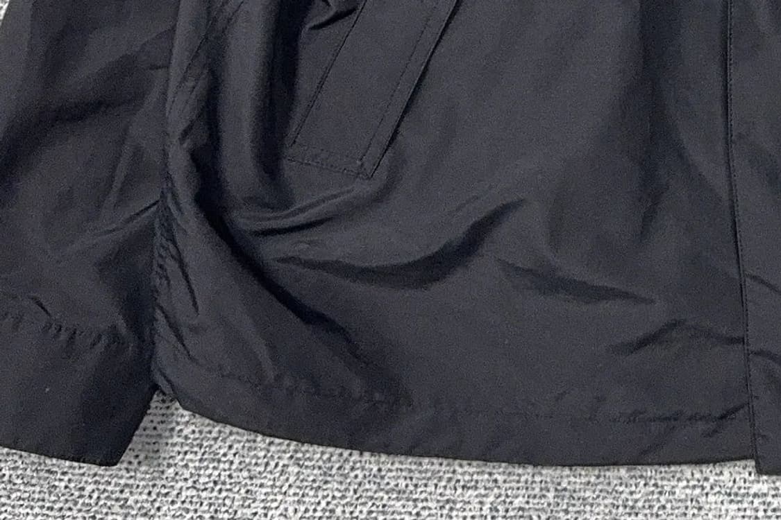 널디 블랙 로고 빈티지 오버핏 바람막이 S 상품이미지5