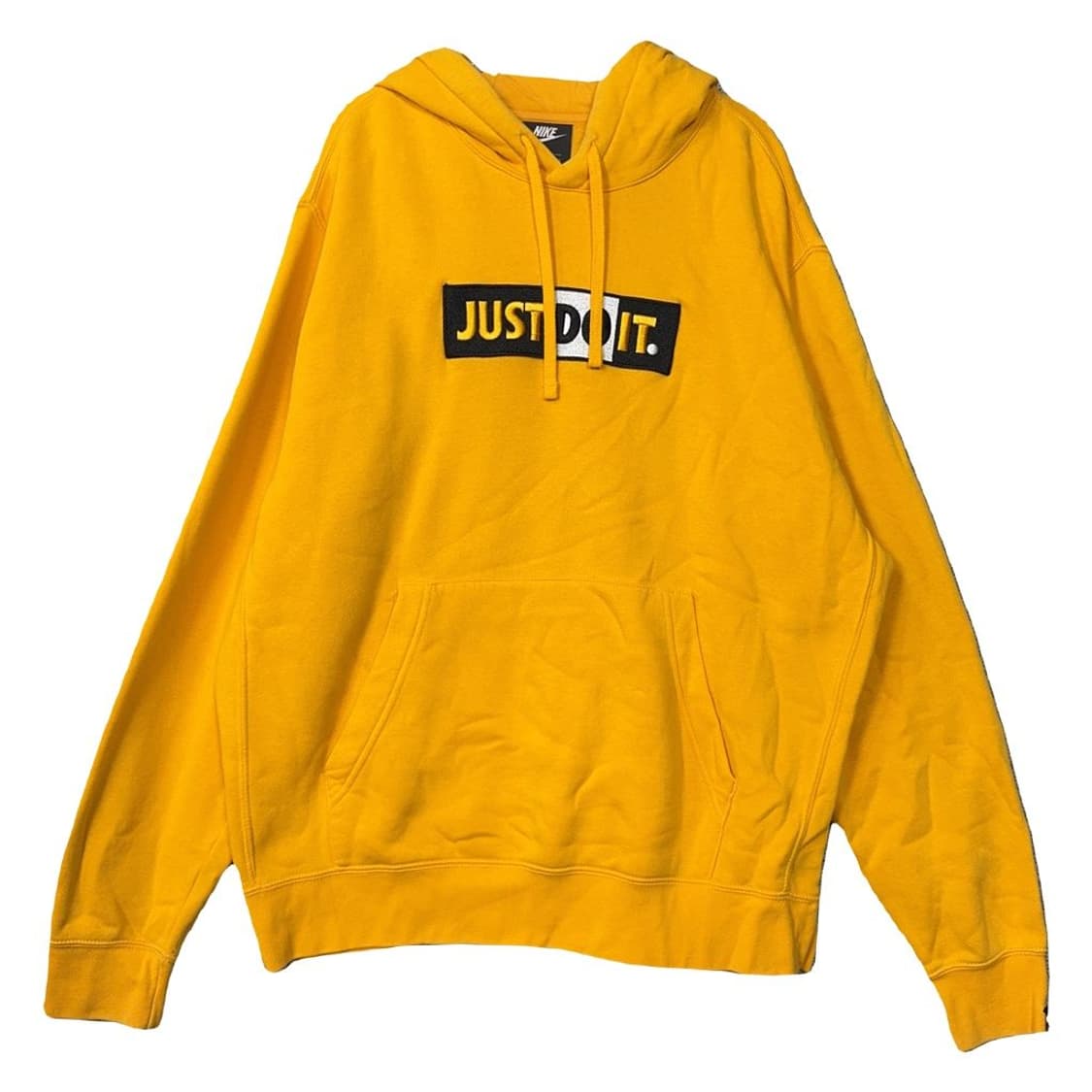 나이키 프린팅 옐로우 후드티 XXL 상품이미지1