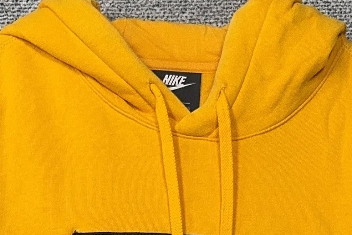 나이키 프린팅 옐로우 후드티 XXL 상품이미지5