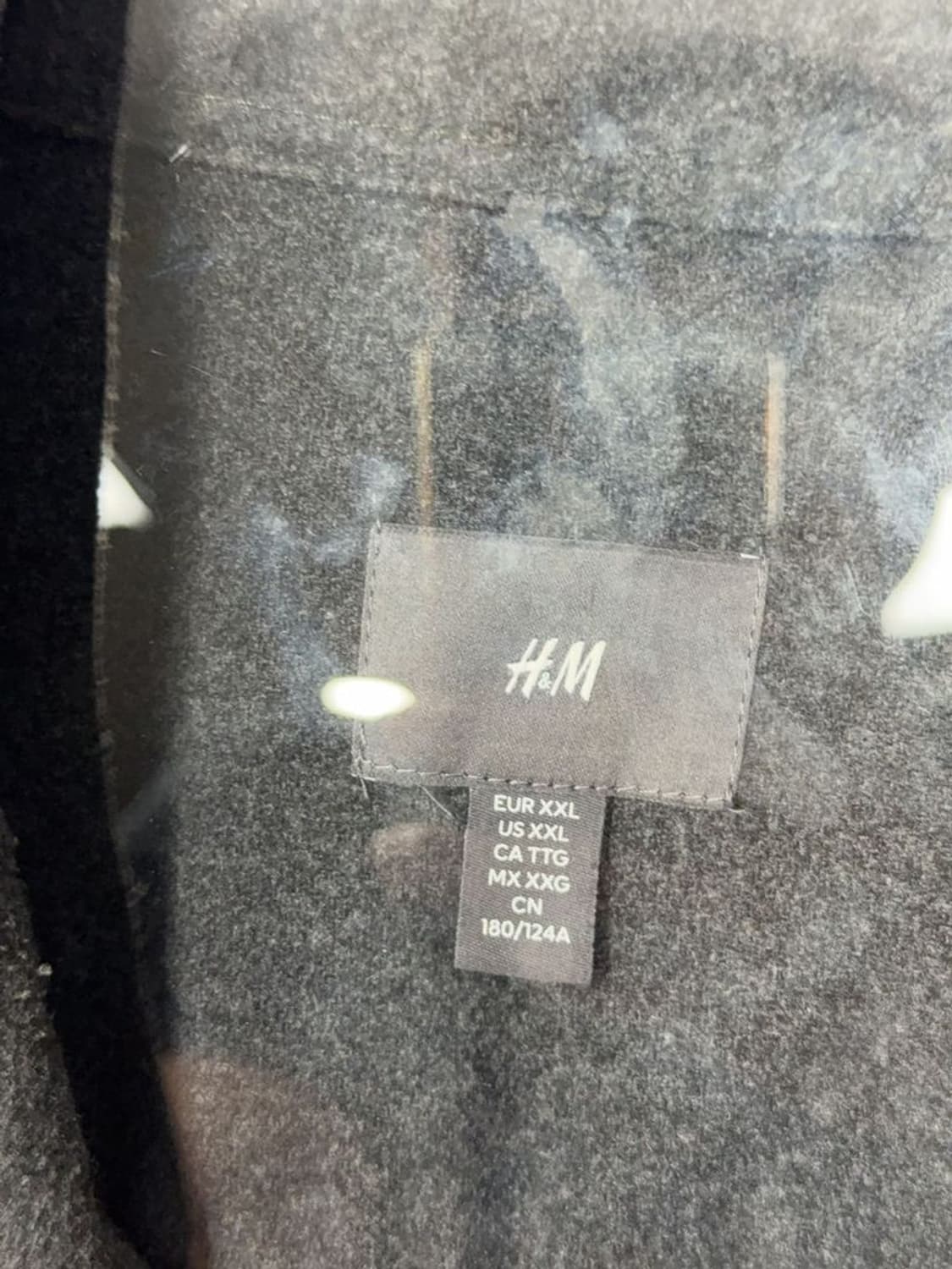 에이치엔앰 투포켓 그레이 셔츠 XXL 상품이미지8